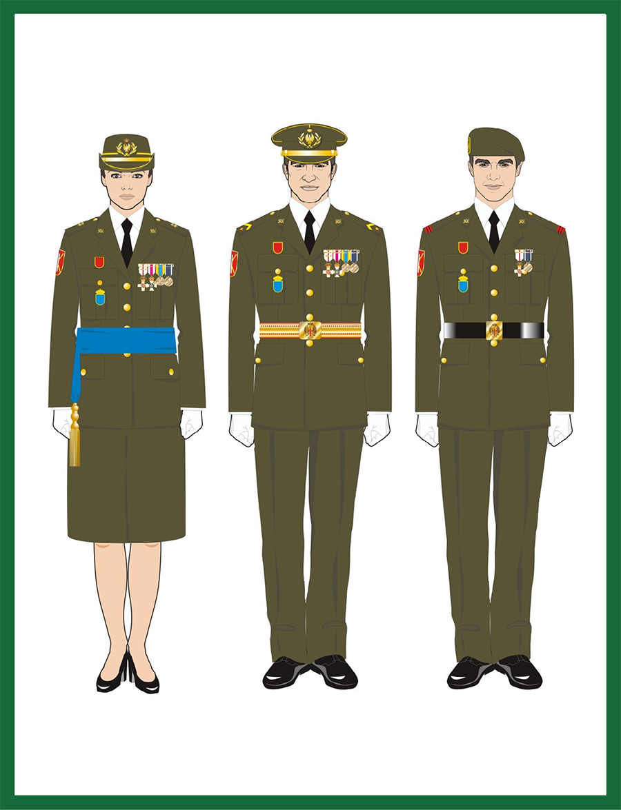 Contribuir Adiós Desbordamiento 🎖️Uniformes militares españoles: gala y especial relevancia en el Ejército  de Tierra - El Corte Militar